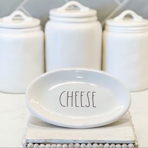 🚨LAST CHANCE. CLOSING 9.16 🚨 Rae Dunn CHEESE Oval Plate